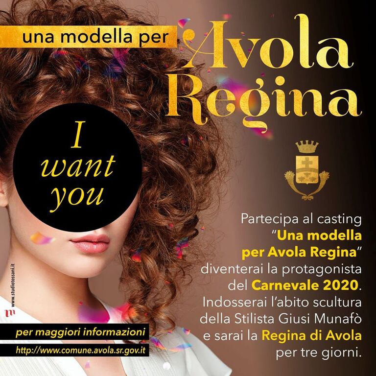 Il carnevale di Avola cerca la sua Regina Cosa fare in Sicilia