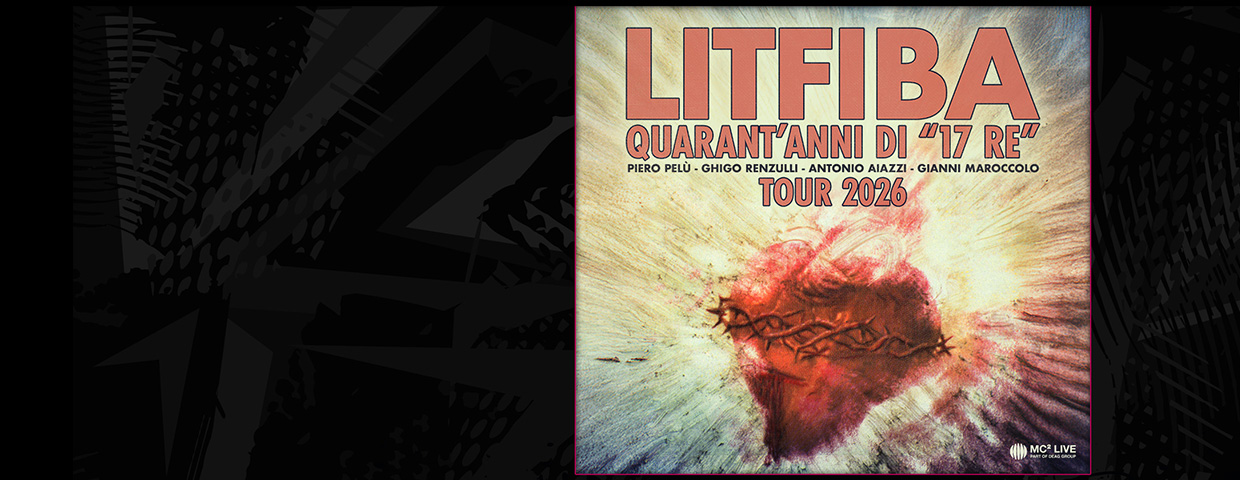 Litfiba a Catania 2026: Data, Biglietti e Info per Villa Bellini