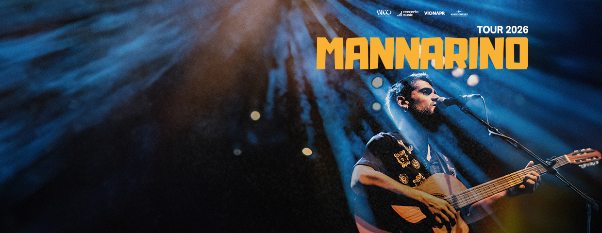 Mannarino a Catania 2026: Pop a Villa Bellini il 5 Settembre