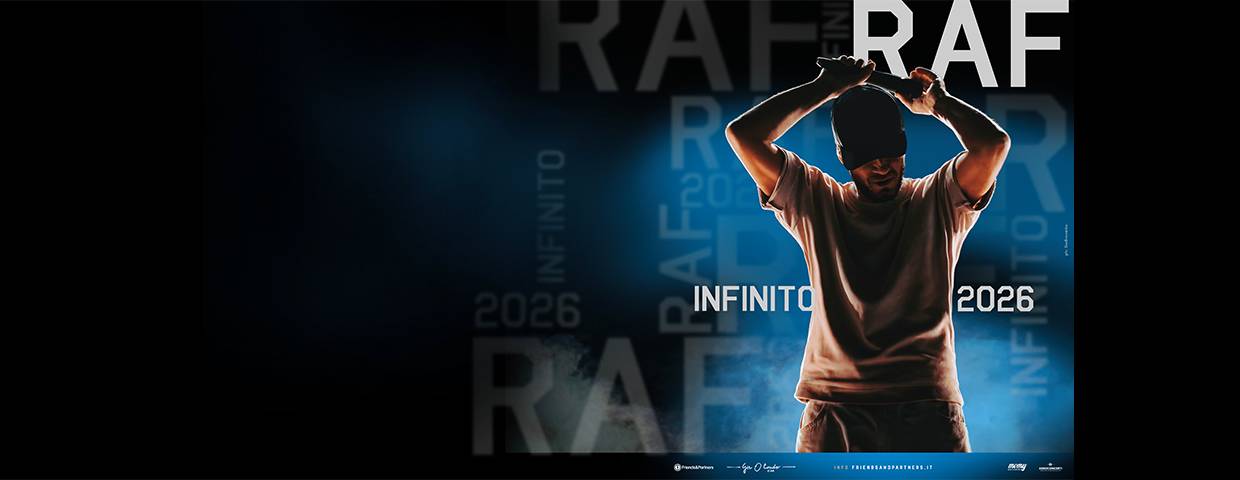 RAF in concerto a Palermo 2026: data, biglietti e info utili