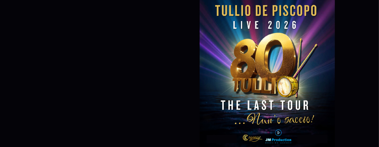 Tullio De Piscopo a Palermo: Pop al Teatro al Massimo il 20 aprile 2026